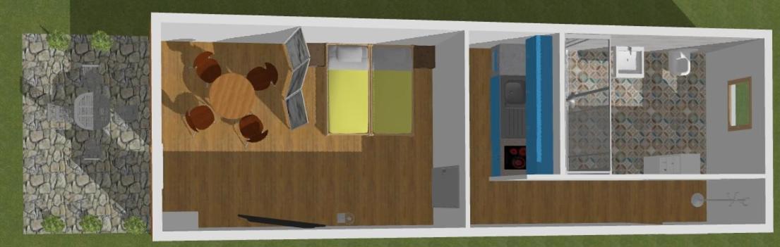 H&H Apartment Im Greifswald Eldena Nr19-Jonas Mit Terrasse Ngoại thất bức ảnh